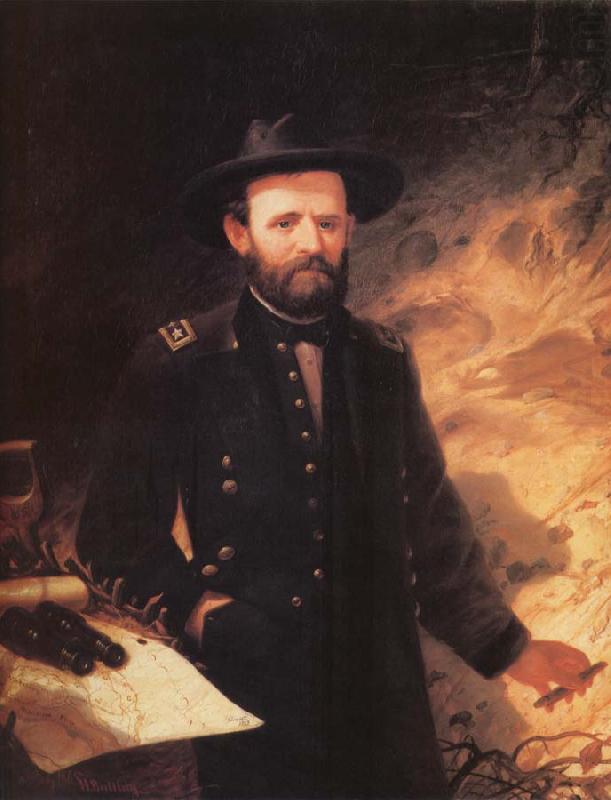 Ole Peter Hansen Balling Ulysses S.Grant china oil painting image